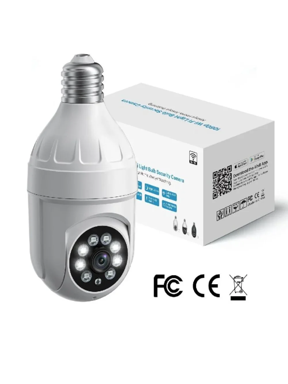 Light Bulb Security Camera